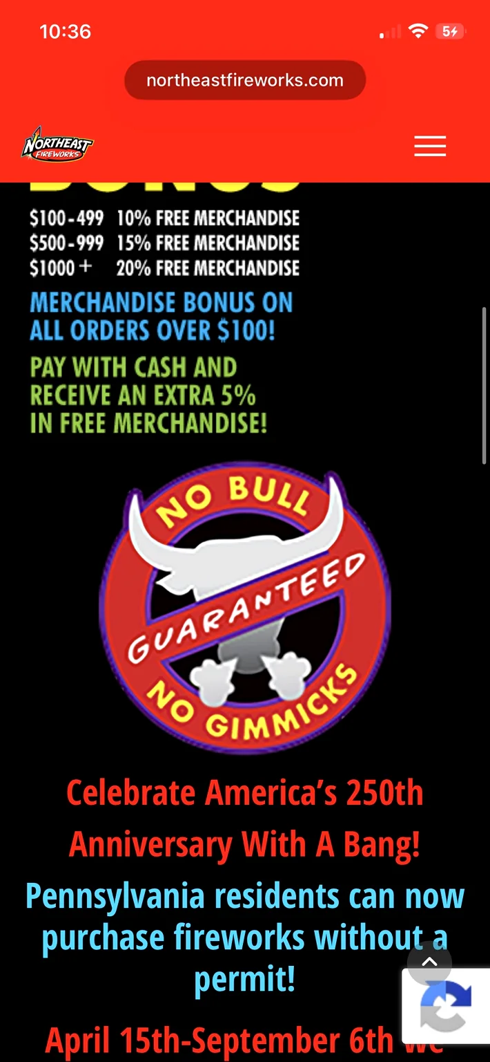 No bull guarantee